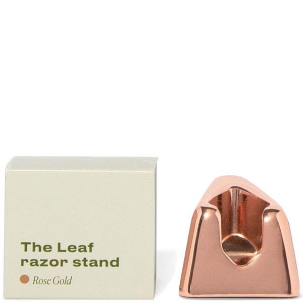 The Leaf Razor Stand - Rose gold