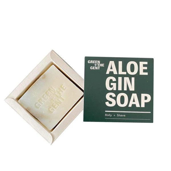 Body + Shave Gin Aloe Soap, 100g