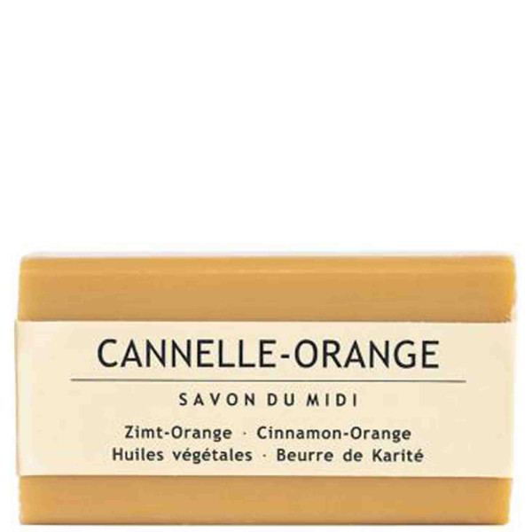 Savon au karité cannelle-orange, 100 g