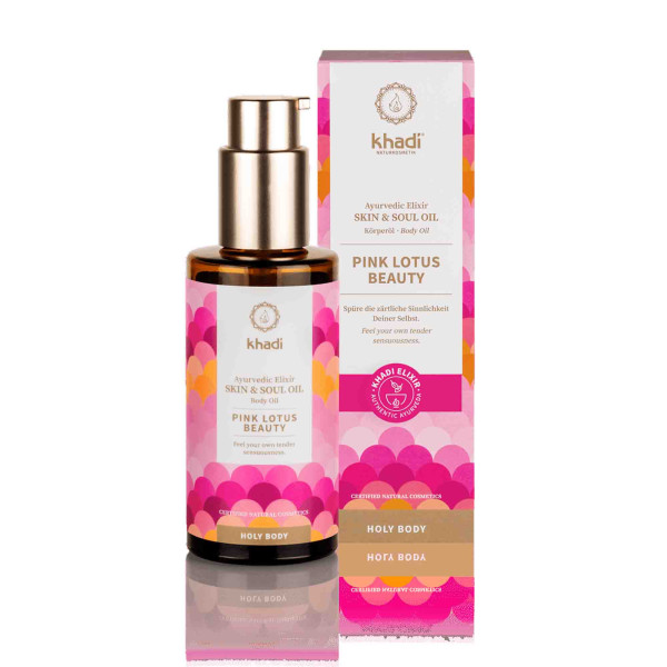 Huile de beauté PINK LOTUS pour le corps, 100 ml