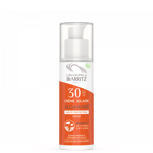 Crème solaire visage SPF 30 , 50 ml