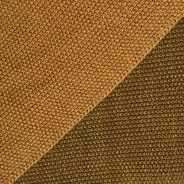couverture en coton à maille fine mustard 130cm x 170cm
