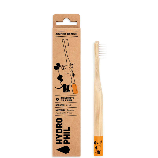 Bamboo Toothbrush Kids Mouse