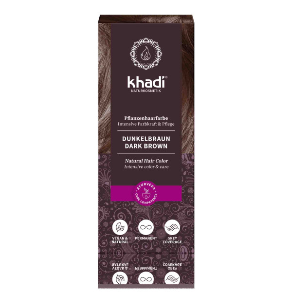 Herbal hair Colour Dark Brown, 100 g