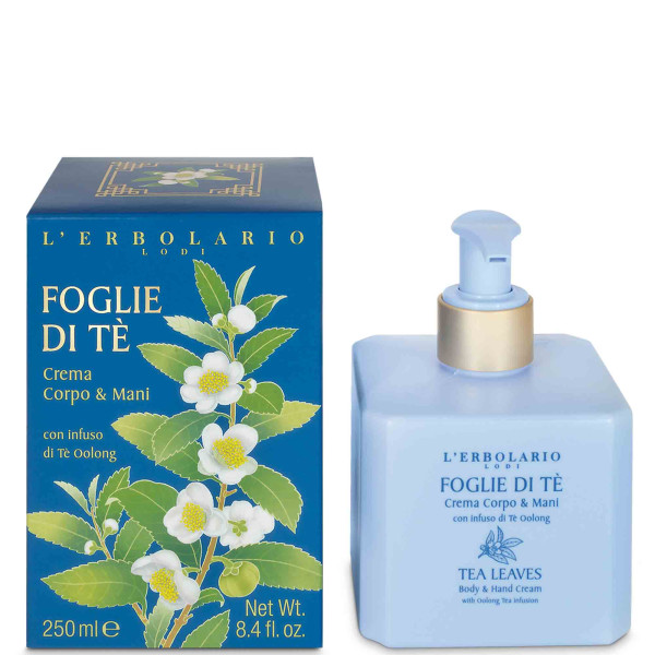 Crème pour les mains et le corps Foglie di Té, 250ml