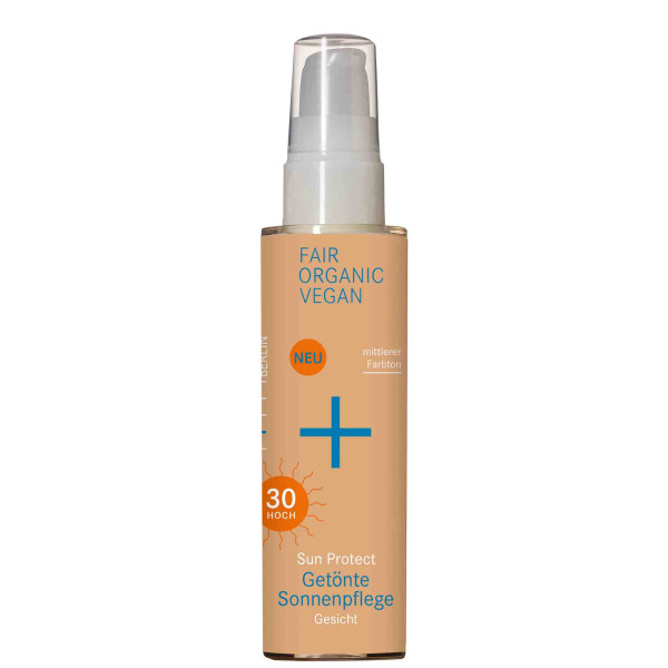 Crème solaire teintée visage SPF 30, 50ml