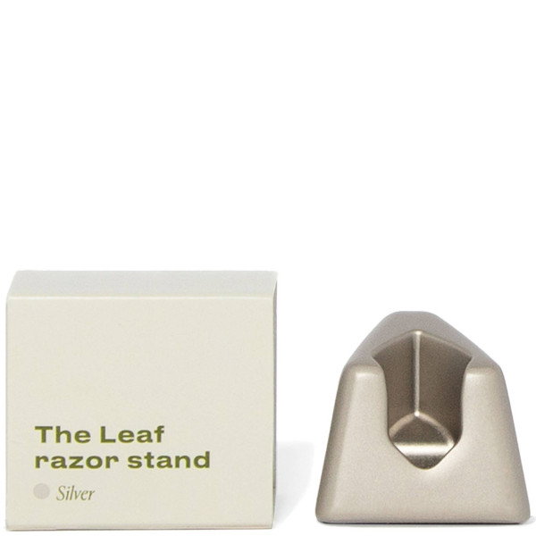 The Leaf Razor Stand - Silver (matt)
