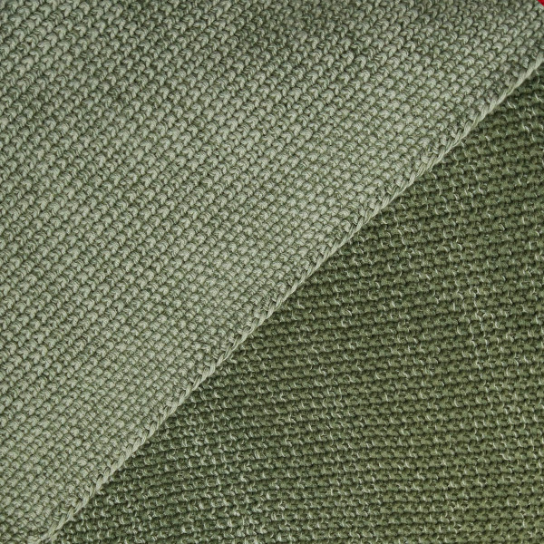 Cotton blanket fine knit green 130cm x 170cm