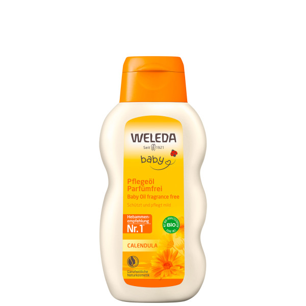 Huile de soin au calendula sans parfum 200 ml