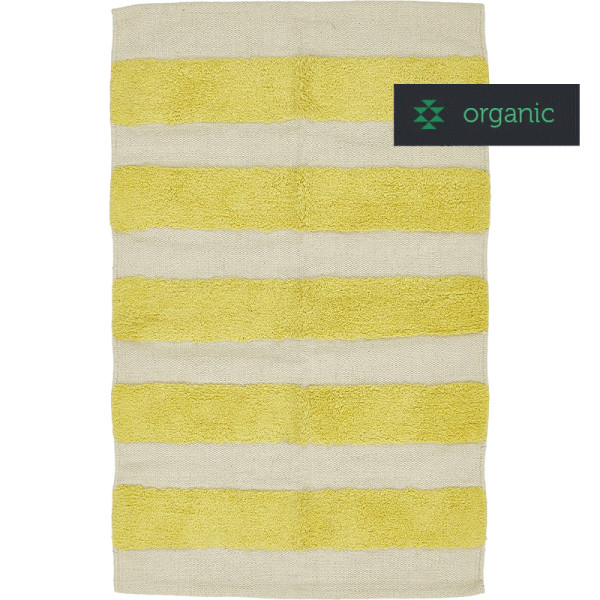 Cotton rug SUGAR, cream/yellow, oekotex, 60x90cm
