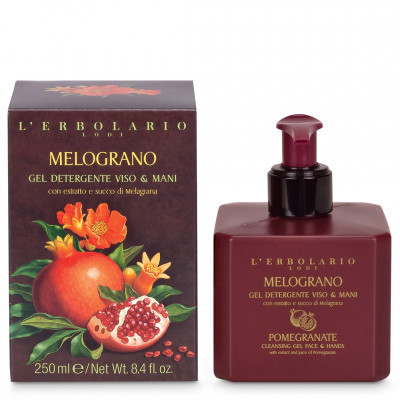 Melograno Cleansing Gel Face & Hands, 250 ml