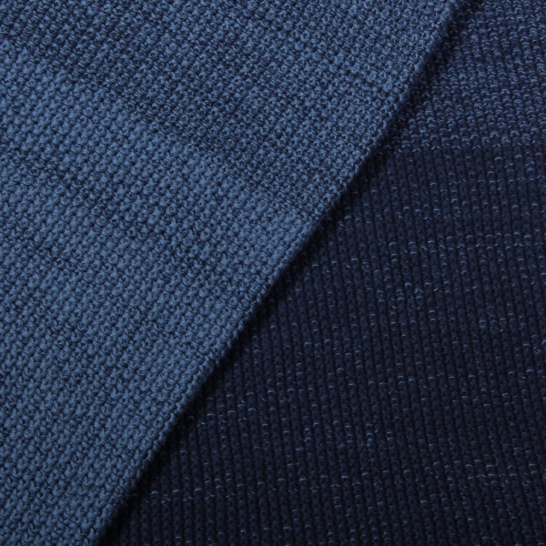 cotton blanket fine knit denim 130cm x 170cm