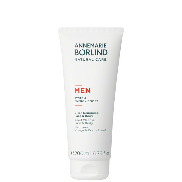 MEN 2 in 1 Cleanser Face & Body, 200 ml