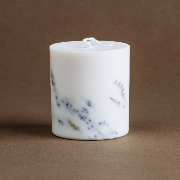 Soy wax candle "Heather" 515ml