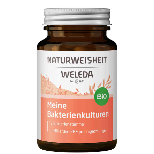 NATURWEISHEIT Meine Bakterienkulturen, 40 Kapseln