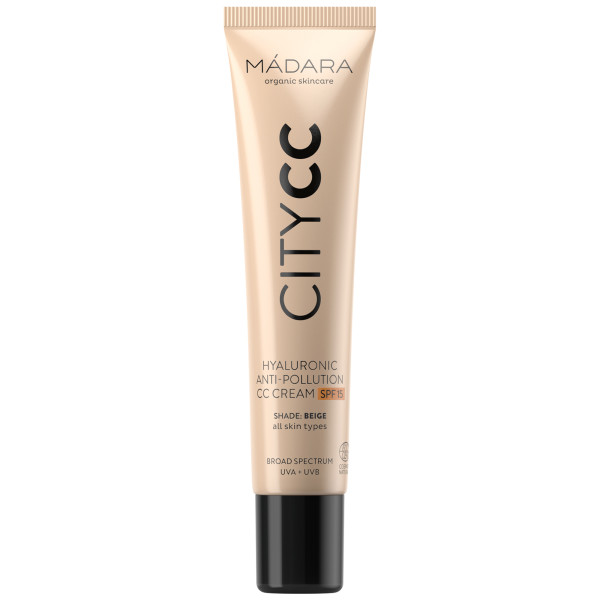 Crème CC anti-pollution SPF 15, BEIGE, 40ml