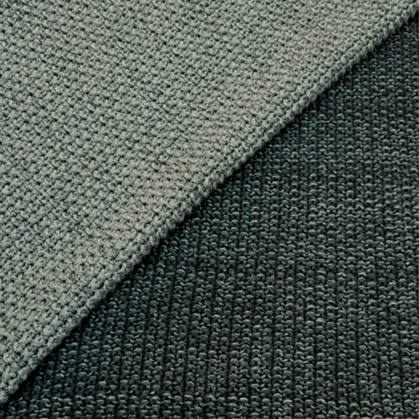 couverture en coton à maille fine gris foncé 130cm x 170cm