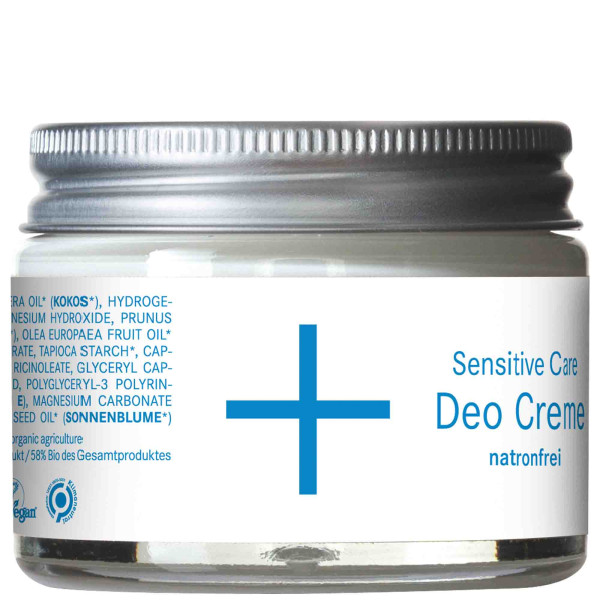 Crème déodorante Sensitive Care (sans bicarbonate de soude), 30ml