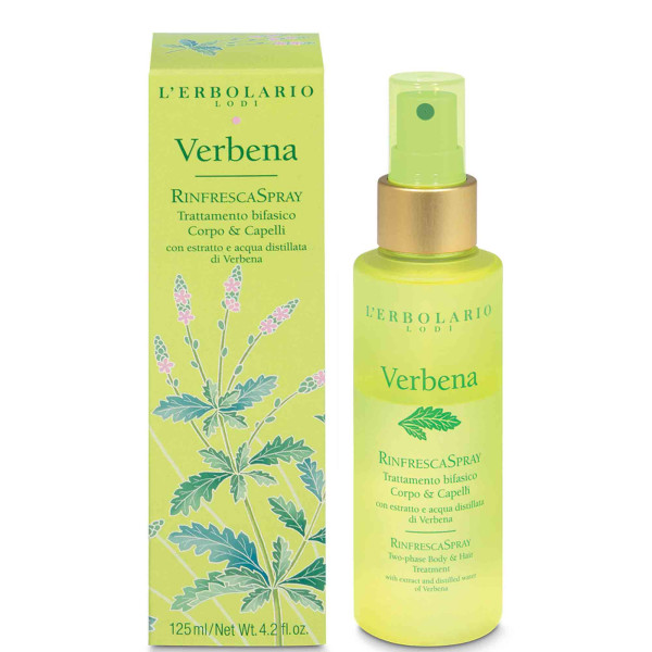 Verbena Spray pour les cheveux et le corps, 125 ml