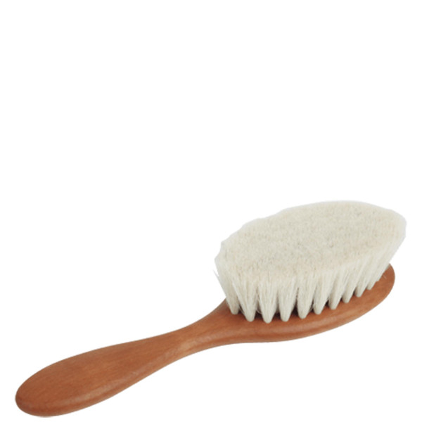 Baby hairbrush, small, pear wood