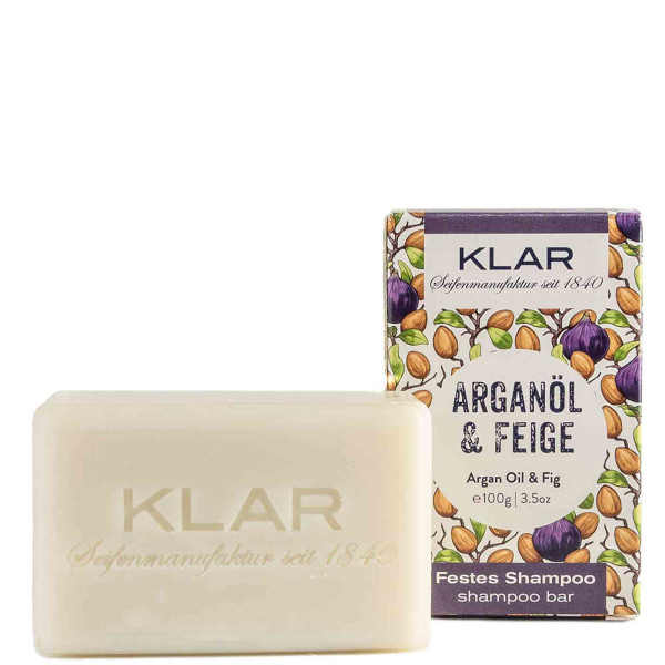 Solid shampoo argan oil & fig 100g